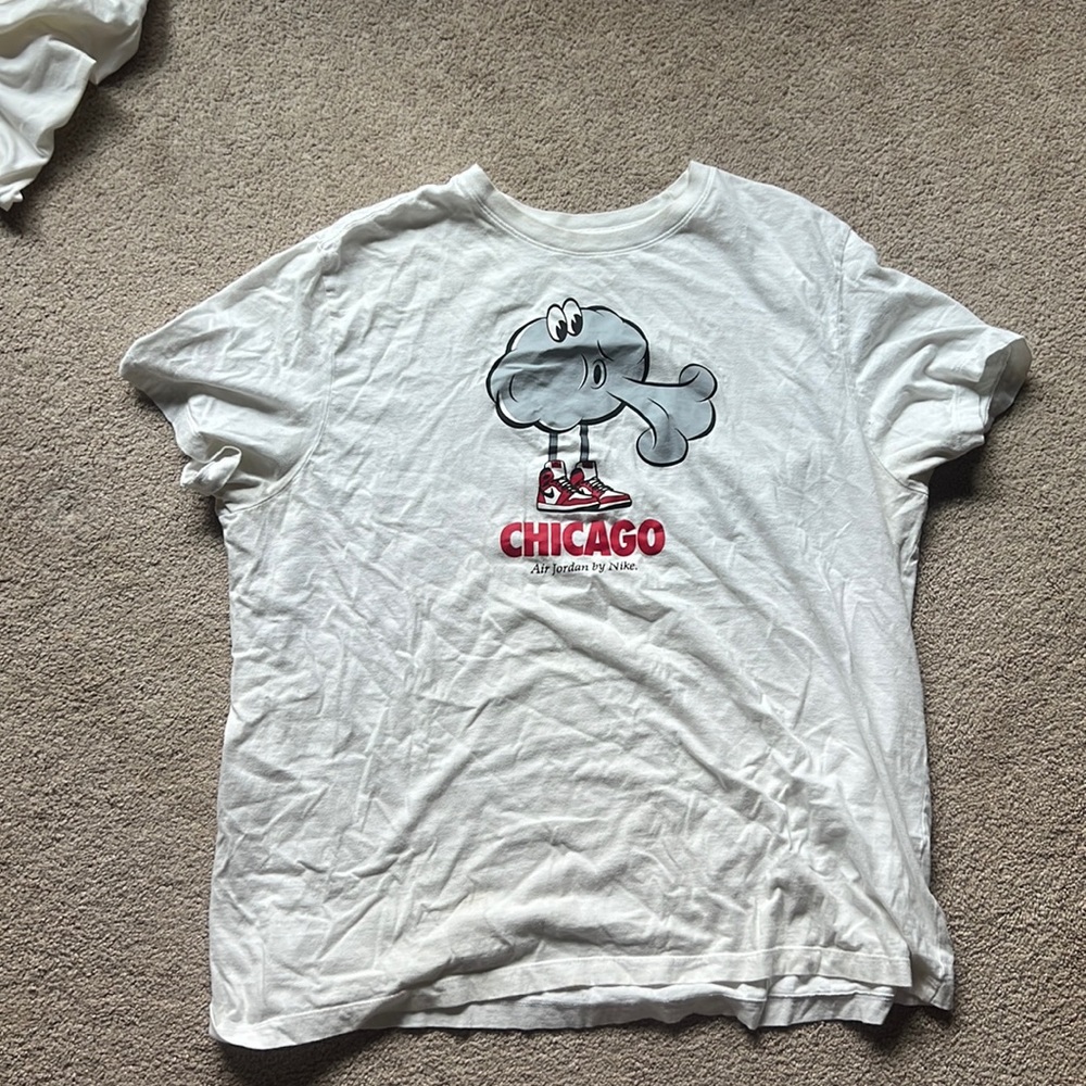 New school Nike air jordan graphic tee